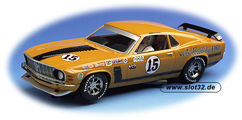 SCALEXTRIC Ford Mustang orange # 16